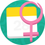 icon Menstrual & Ovulation Calendar (Adet ve Ovülasyon Takvimi)