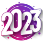 icon Adesivos de Ano Novo 2023(Pegatinas 2023'te Feliz)