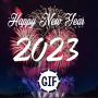 icon happy new year(2023 GIF)
