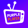 icon Purple Player(IPTV Mor Oynatıcı Mobil ve Tablet için
)