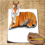 icon Draw Animals 3D(Hayvanlar 3D Beraberlik nasıl)