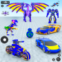 icon Flying Dragon Robot Transformation(Dragon Robot Araba Dönüştürme
)