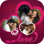 icon Love Photo Collage & Frame (Aşk Fotoğraf Kolajı ve Çerçevesi)