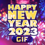 icon New Year 2022 GIFs(Yeni Yılınız Kutlu Olsun 2023 GIF'ler)
