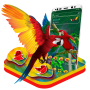 icon Macaw Parrot Theme (Macaw Papağan Teması
)