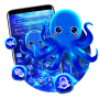 icon Cute Octopus Launcher Theme(Sevimli Ahtapot Teması
)