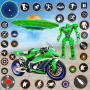 icon Space Robot Bike Game(Uzay Gemisi Robot Bisiklet Oyunu 3d)
