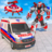 icon Flying Ambulance Rescue Robot(Ambulans Robot Dönüşümü Oyunu) 1.4