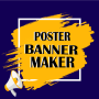 icon Poster Banner Maker(Poster yapımcısı, afiş, el ilanı
)