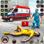icon Emergency Ambulance Rescue Driving Simulator(Polis Kurtarma Ambulansı Oyunları)