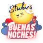 icon Stickers de Buenas Noches(Çıkartmaları de Buenas Noches
)