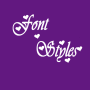 icon Font Styles(Yazı Tipi Stilleri)