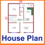 icon House Plan(Tasarımlı Ev Planı
)
