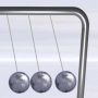 icon Newtons Cradle(Newton beşiği)