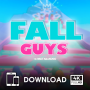 icon Fall Guys Wallpapers(Mobil Oyun Real + Fall Guys için Ekstralar Orijinal
)