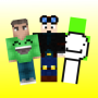 icon Youtubers skins(Minecraft için Youtubers skinleri
)