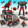 icon Police Truck Robot Car Game 3D ()