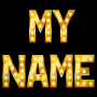 icon 3D My Name Live Wallpaper(3D Benim Adım Canlı Duvar Kağıdı)