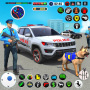 icon Police Dog Airport Crime Chase(Polis köpeği havaalanı suç kovalamaca)