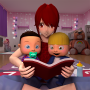 icon Twin Baby Mother Simulator(İkiz Bebek Anne Simülatörü 3D
)