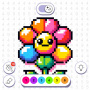 icon Color by Number：Coloring Games (Sayıya Göre Renk: Boyama Oyunları)