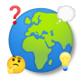 icon World Quiz - Geography Trivia (World Quiz için Çocuk Boyama ve Boyama Kitabı - Coğrafya Trivia)