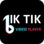 icon Tik Tik Video Player(Tok Tok Video Oynatıcı - Indian Tik Tik Video Durumu)