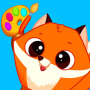 icon Puzzle and Colors Kids Games (Yapboz ve Renkler Çocuk Oyunları
)