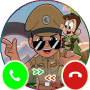 icon little singham fake call(Little Call Singam uygulaması
)