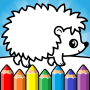 icon Easy coloring book for kids (Çocuklar için kolay boyama kitabı)