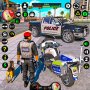 icon Police Car Parking 3D Game(Polis Arabası Park Etme 3D Oyun
)