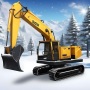 icon Snow Excavator Simulator Game (Kar Ekskavatörü Simülatör Oyunu)