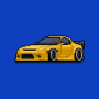 icon Pixel Car Racer(Piksel Araba Yarışçısı)