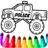 icon Monster Truck Coloring Book(Canavar Araba ve Kamyon Boyama) 5