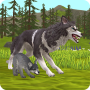 icon Wild Wolf Chasing Animal(Wild Wolf Animal Chasing Sim
)