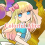 icon Colorful Alice(Renkli Alice + HOME Teması)