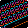 icon LED Colorful Keyboard(LED Renkli Klavye
)