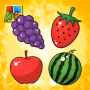 icon Fruits Cards(Meyve Kartları: İngilizce Öğrenin)