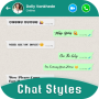 icon Chat Style : Font & Keyboard (Sohbet Stili: Yazı Tipi ve Klavye
)