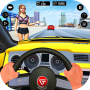 icon Crazy Taxi Car Driving Game(Çılgın Taksi Araba Sürme Oyunu 3D)