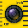 icon AR Ruler Cam: Photo Measure (AR Cetvel Kamerası: Fotoğraf Ölçme)