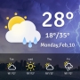 icon Weather Forecast(Canlı Hava Durumu - Widget, Radar)