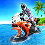 icon Surfer Bike Racing Game(Bisiklet Yarışı : Su Bisikleti Oyunları)