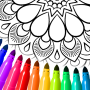 icon Mandala Coloring Pages(Mandala Boyama Sayfaları)