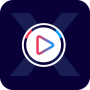 icon Videos Player(PlayX - Tüm Format HD Video Oynatıcı ve Kasayı Gizle
)