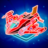 icon Merge Planes Neon(Uçakları Birleştir Neon Oyunu Idle) 1.0.03
