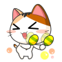 icon Animated Cat Stickers(Animasyonlu Etiket Kedi
)