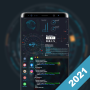 icon Hacker HUD - New Launcher 2021 (Hacker HUD -)