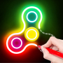 icon Spinner(Draw Finger Spinner
)