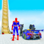 icon Superhero Car Stunts Car Game(Süper Kahraman Araba Dublör Araba Yarışı
)